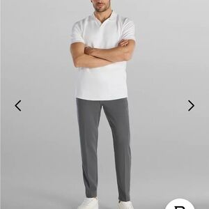 BYLT Men's Gray EXECUTIVE BASIC Pants SIZE 38-30